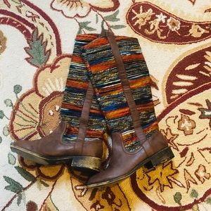 Southwestern style cowboy boots